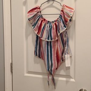 Multicolored top